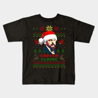 Claude Debussy Santa Kids T-Shirt